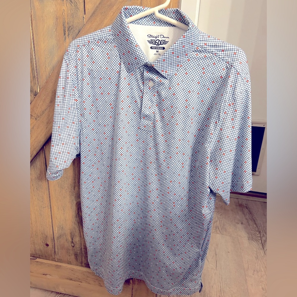 Straight Down Golf Polo